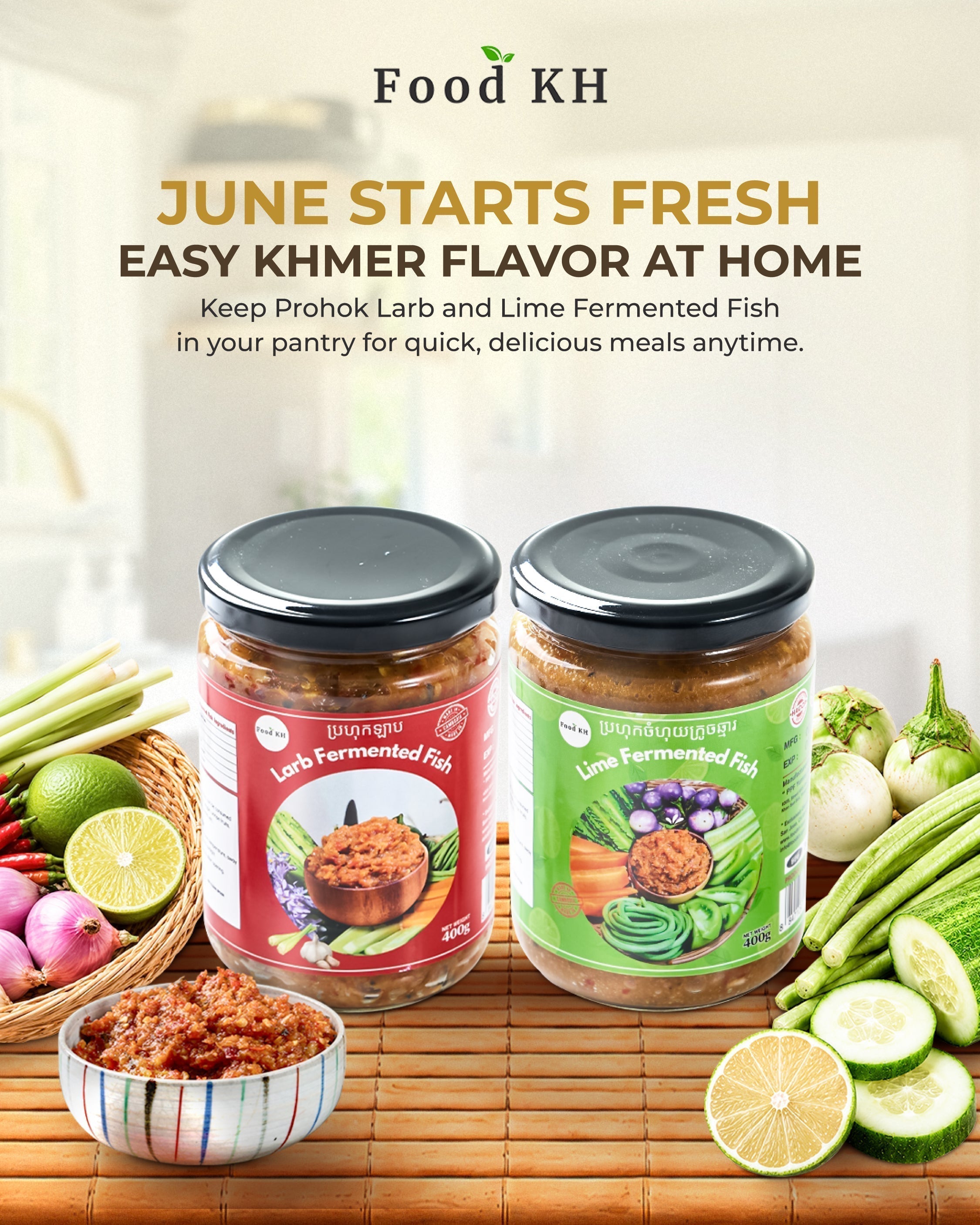 A Taste of Summer with Prohok Larb & Lime Fermented Fish