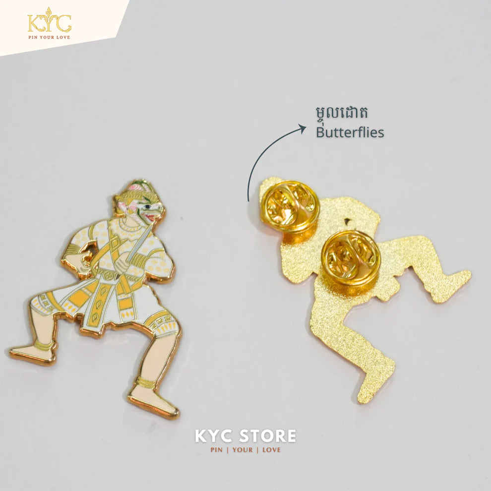 Hanuman (ហនុមាន) Lapel Pins