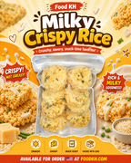 Milky Cream Crispy Rice
