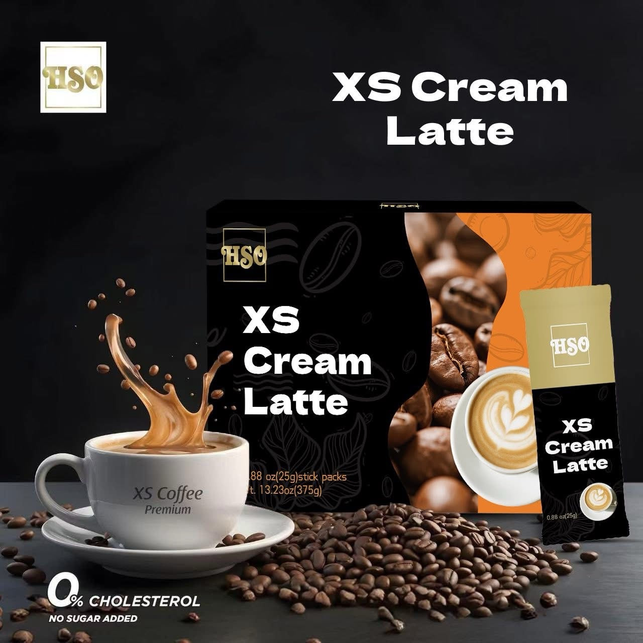 HSO XS Cream Latte (15pcs) NO BOX