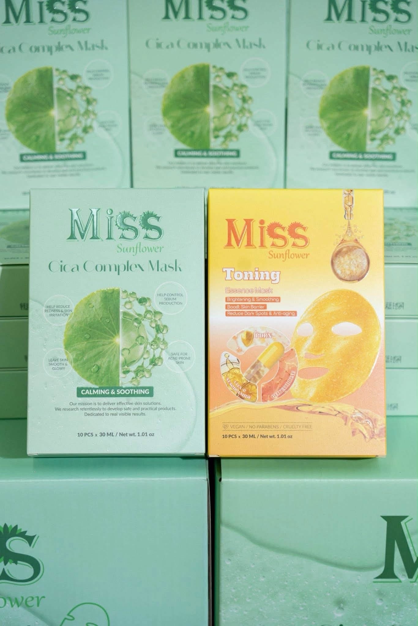 Miss Sunflower Cica Complex Mask (10pcs x 30ml)