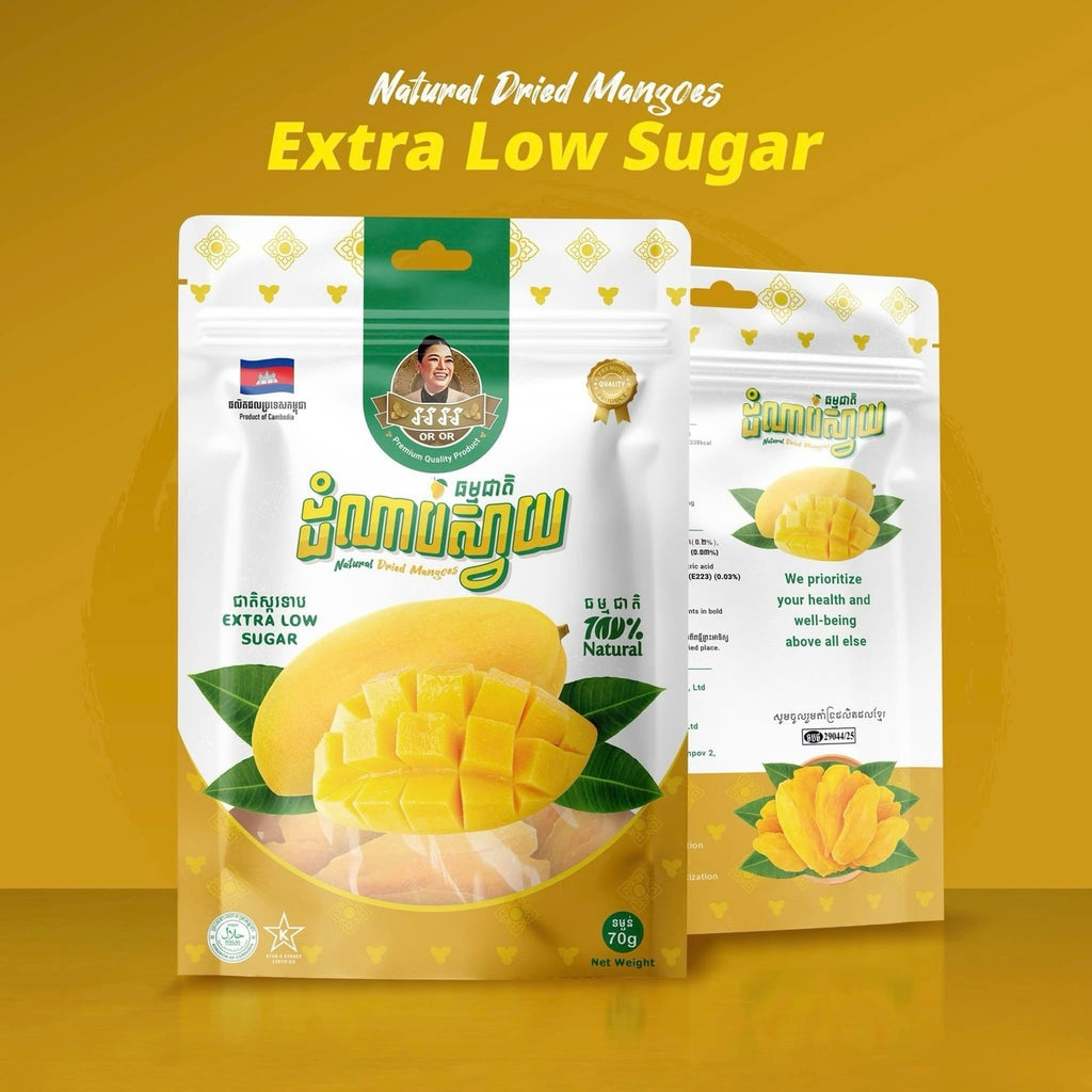 OR OR Dried Mango - Low Sugar (70g)