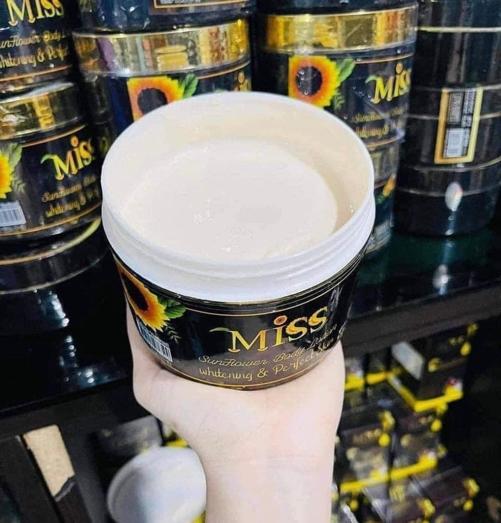 Miss Sunflower Body Cream - Gold (400g)