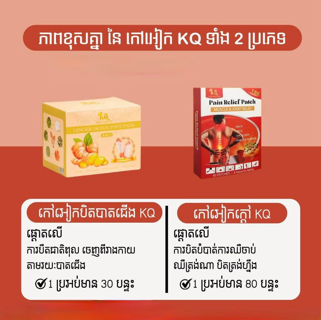 TRE Pain Relief Patches (80pcs/box)