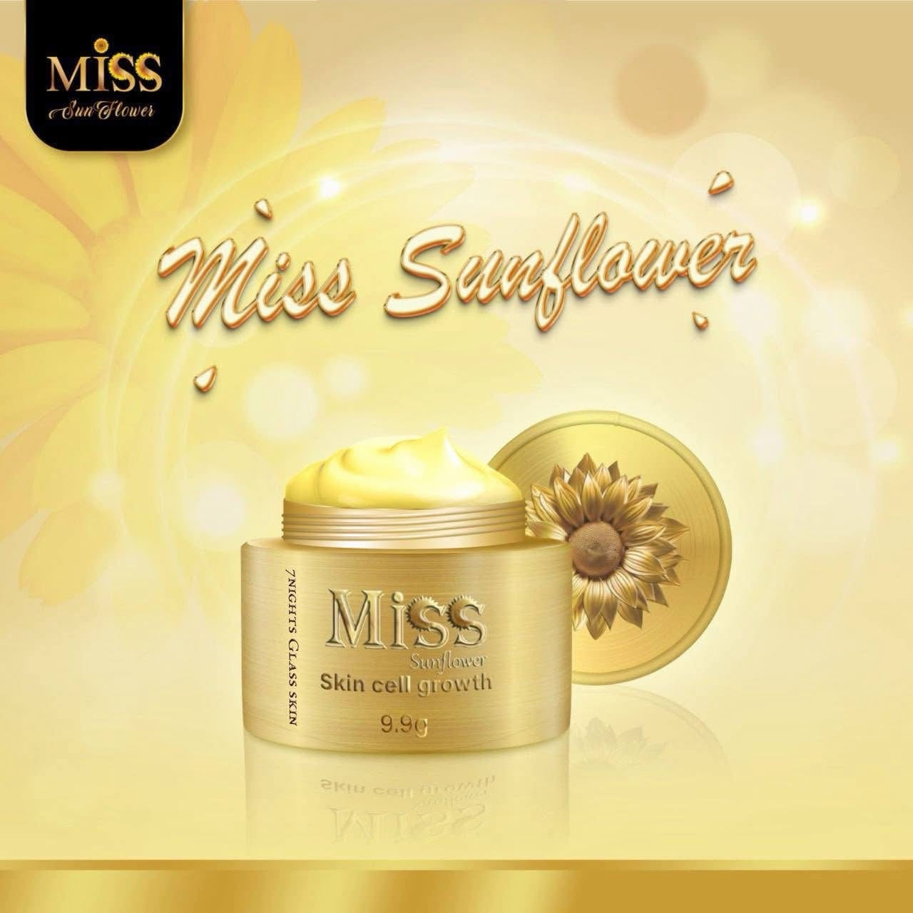 Miss Sunflower Skin Cell Growth
