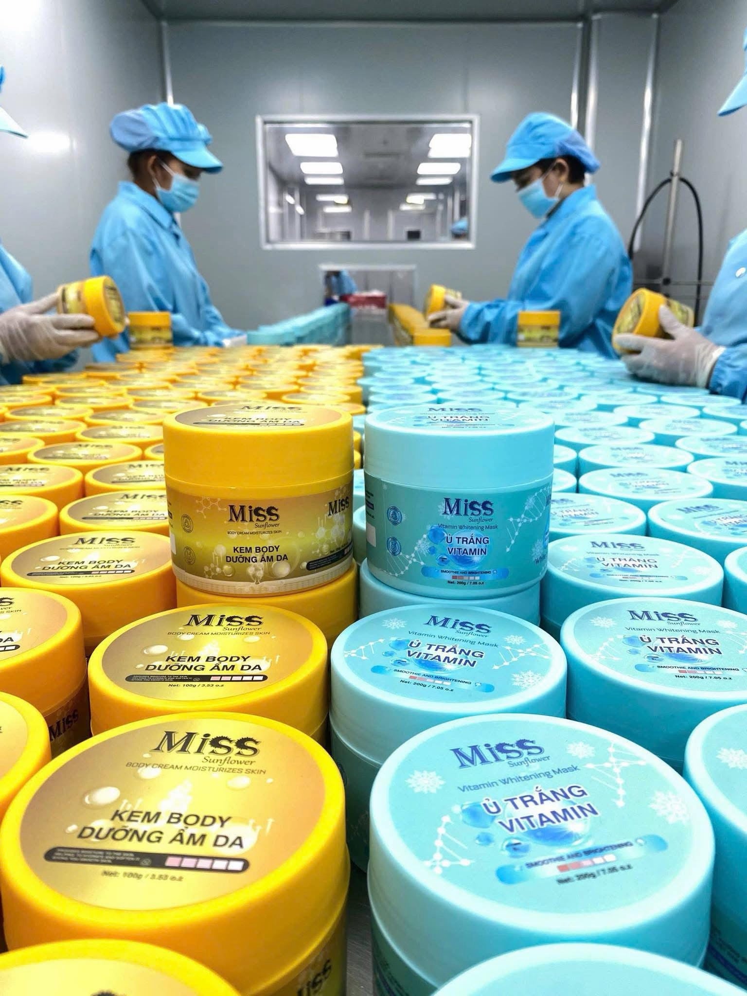 Miss Sunflower Vitamin Cream & Mask X72
