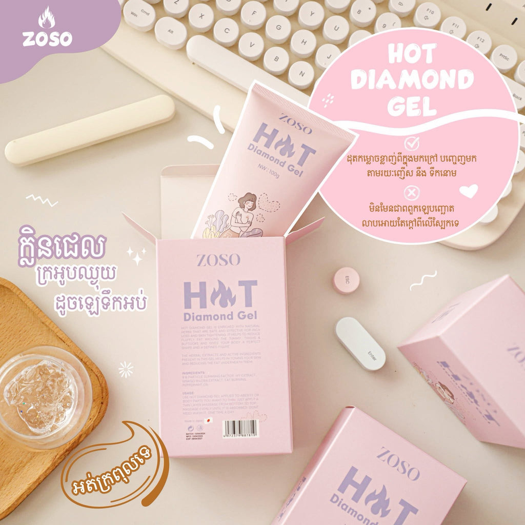 ZOSO Hot Diamond Gel (100g)