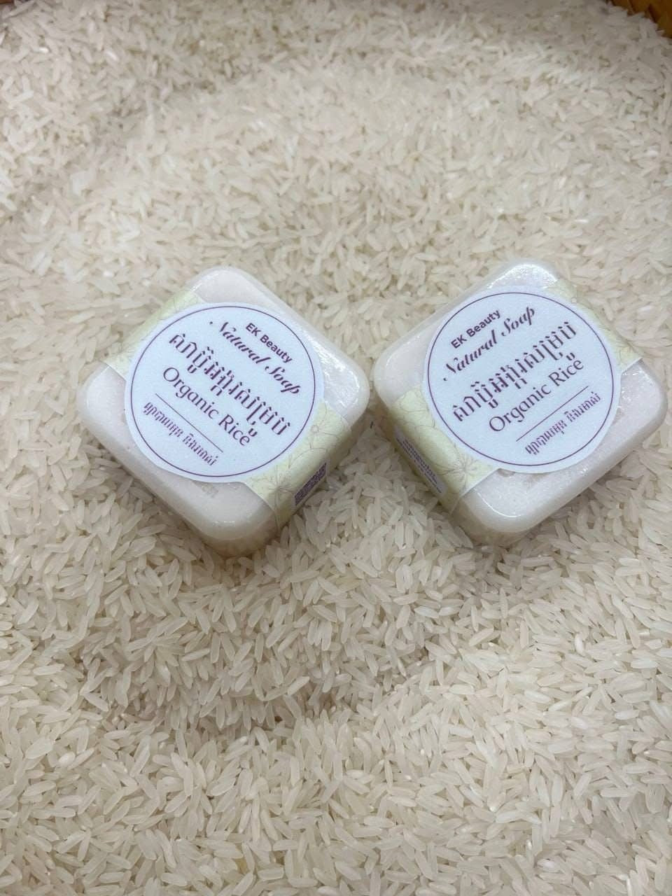 EK Beauty Organic Rice Soap