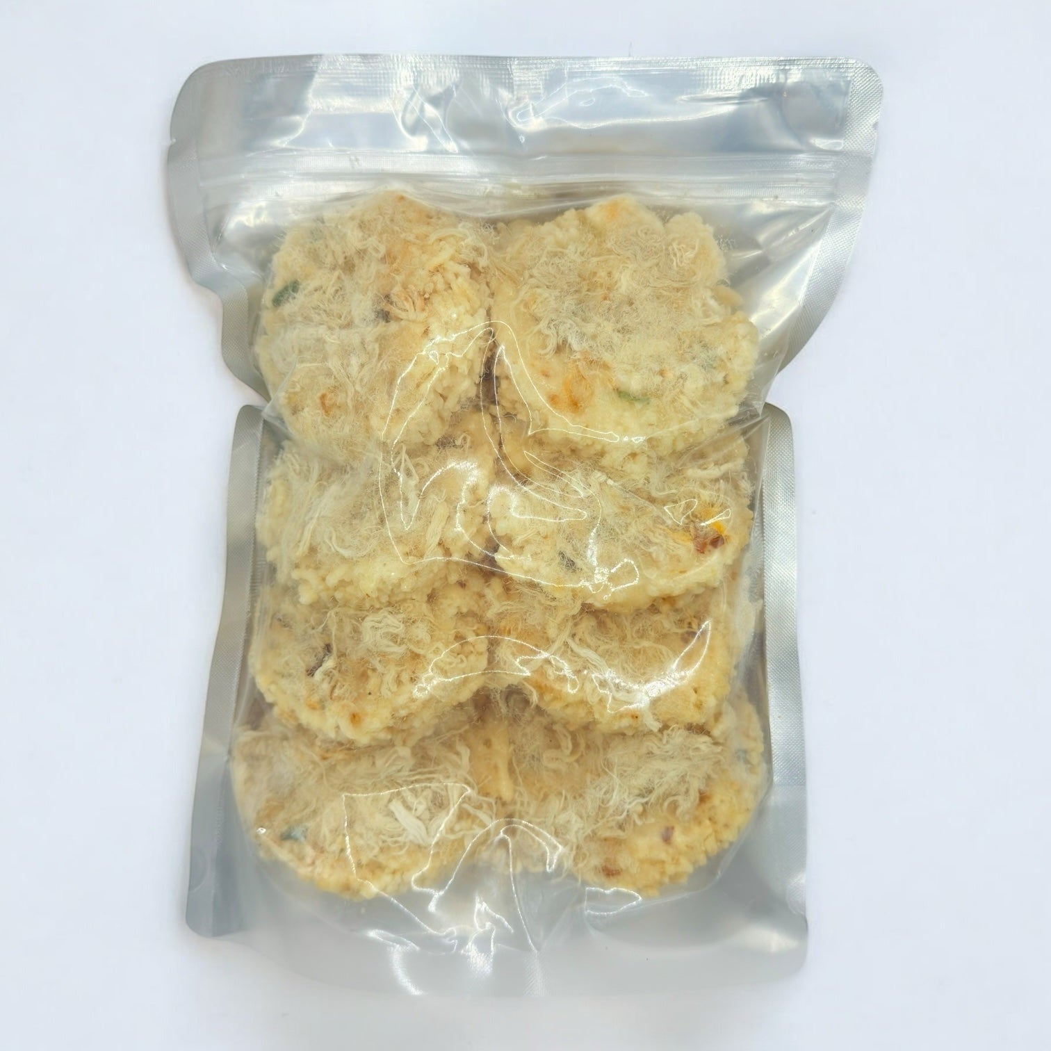 Milky Crispy Rice with Pork Floss