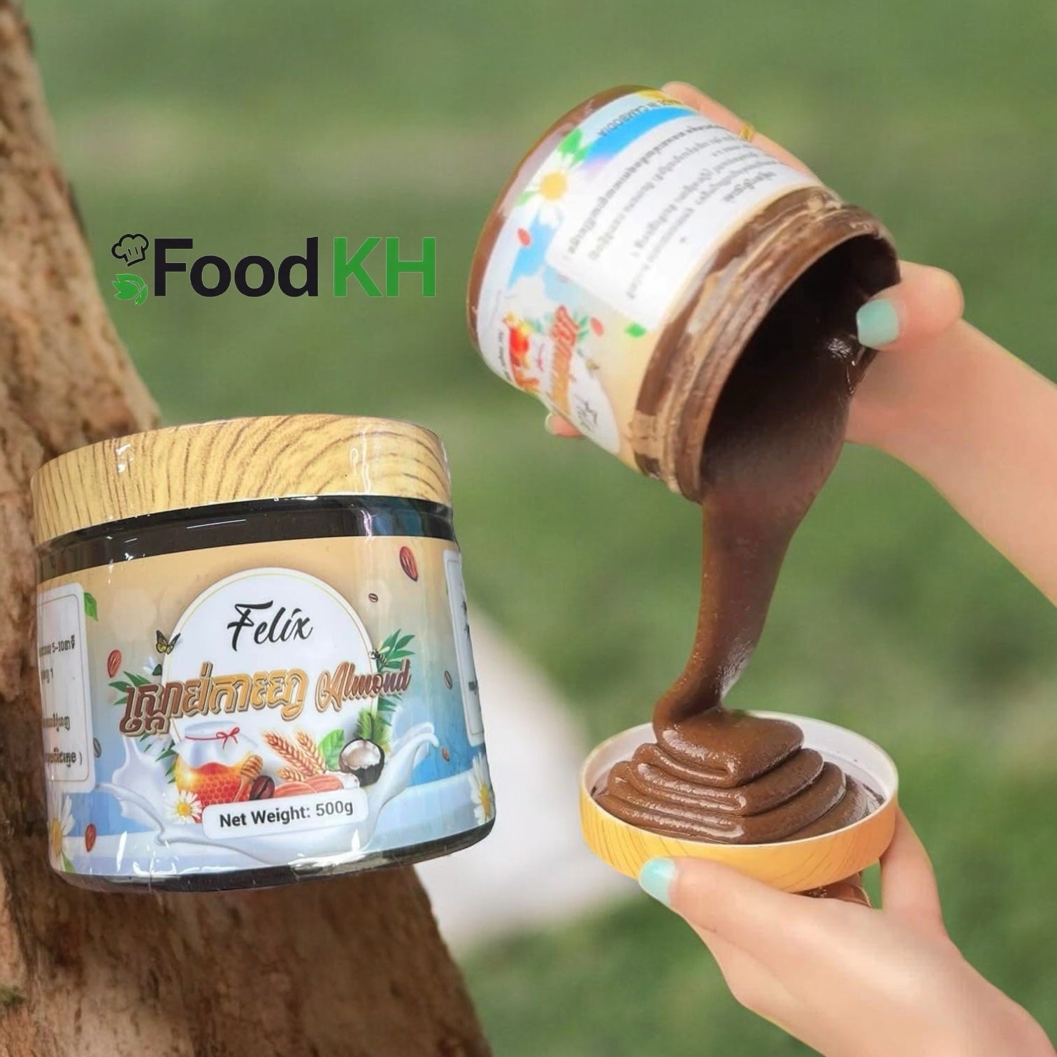 Felix Almond & Coffee Body Scrub (500g)