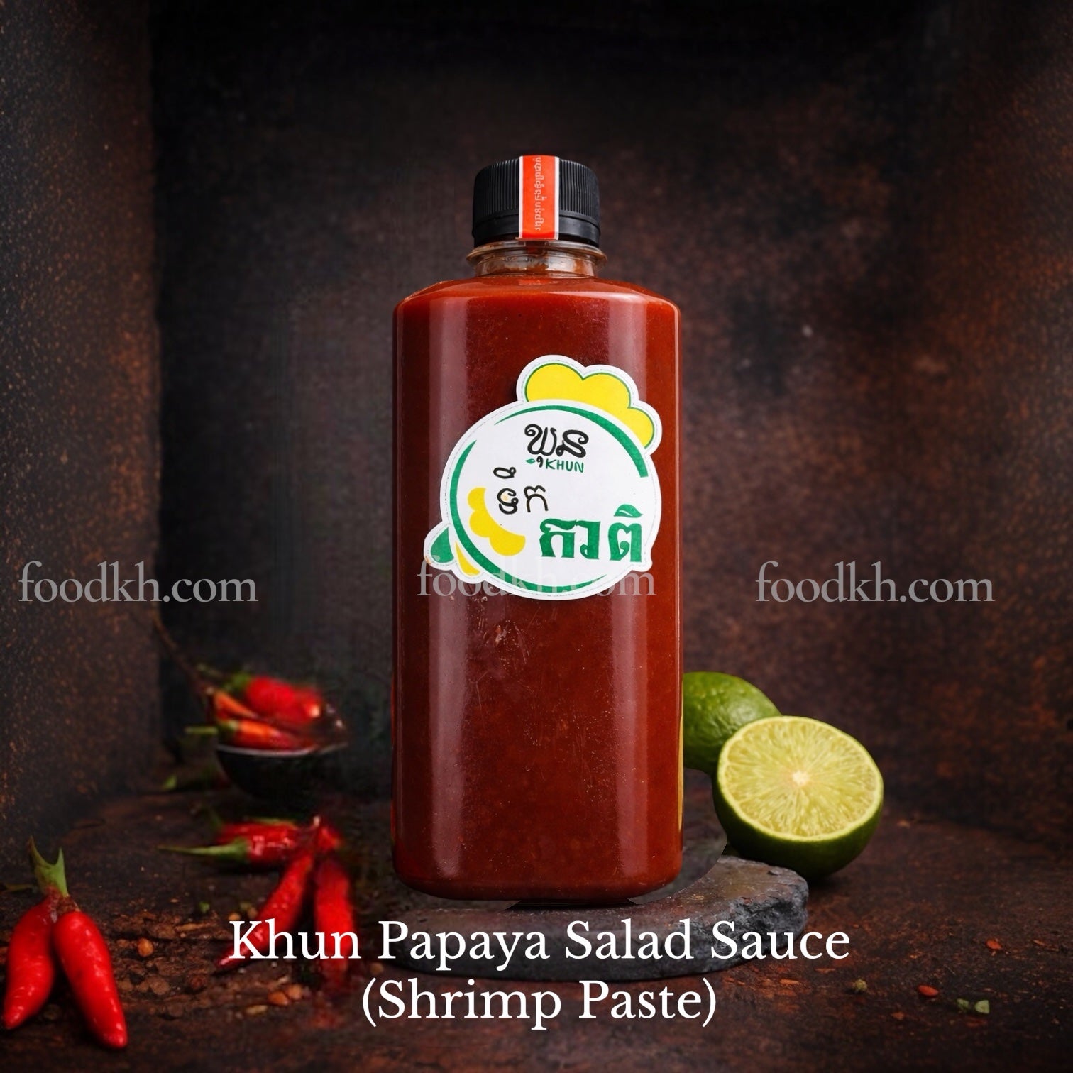 Khun Papaya Salad Sauce - Shrimp Paste Sauce (390g)